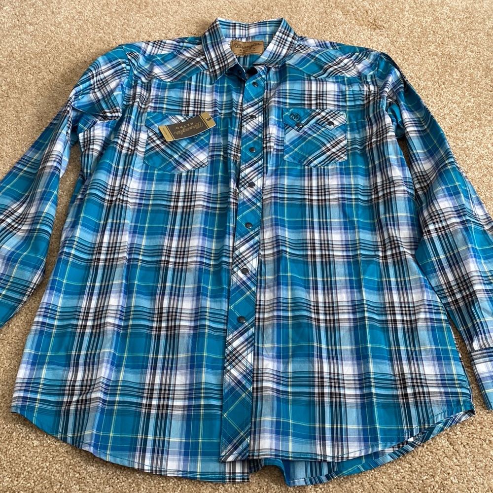 Wrangler Retro pearl snap shirt